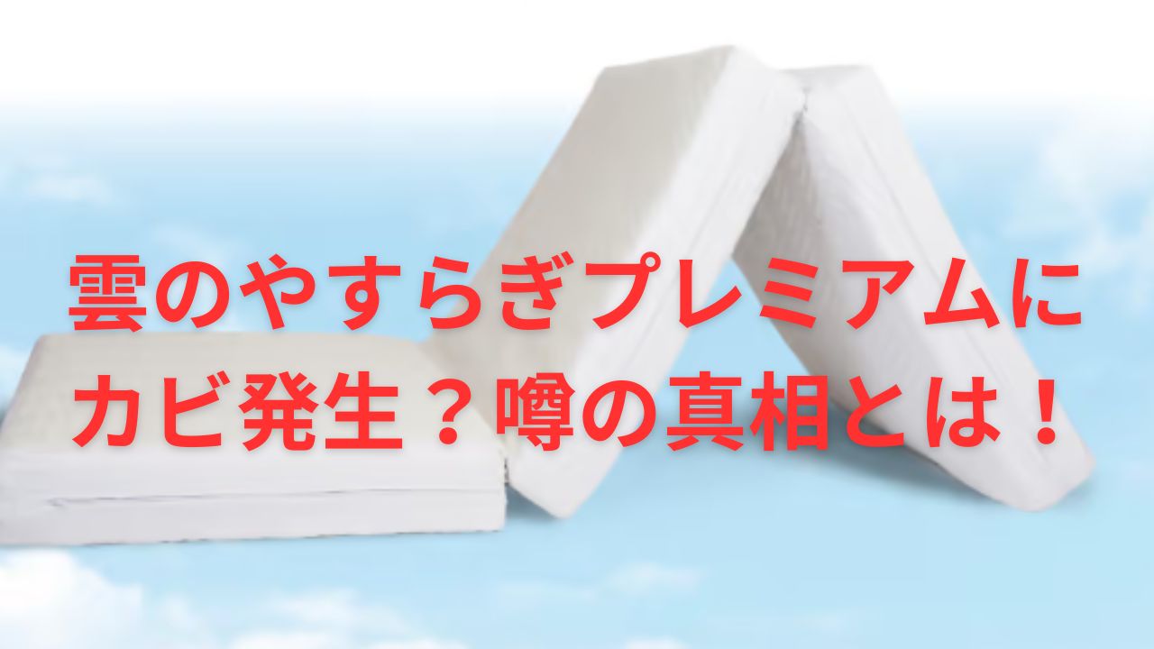 雲のやすらぎプレミアムにカビ発生？噂の真相とは！