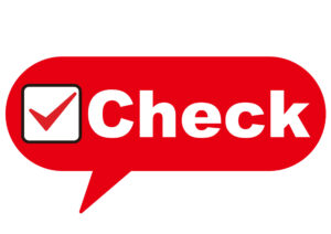 チェック