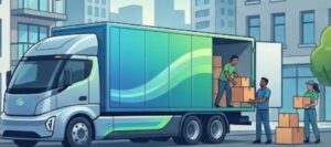 引っ越し用トラック